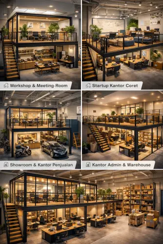 Mezzanine Ruang Kantor di Ciampea