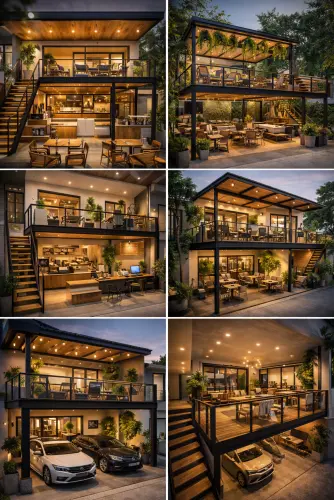Mezannine Cafe Modern di Ciampea